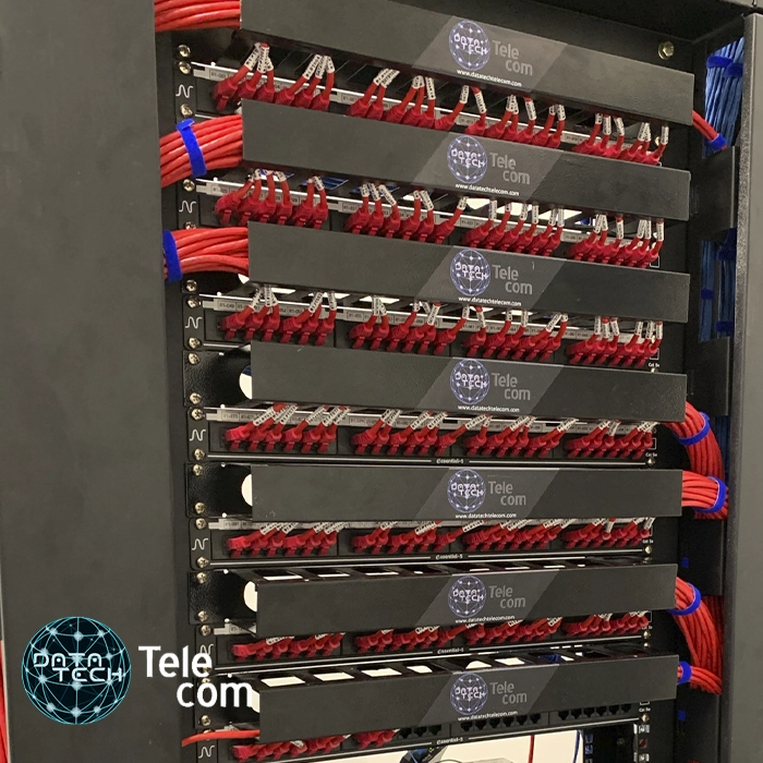 Rack de cabeamento
