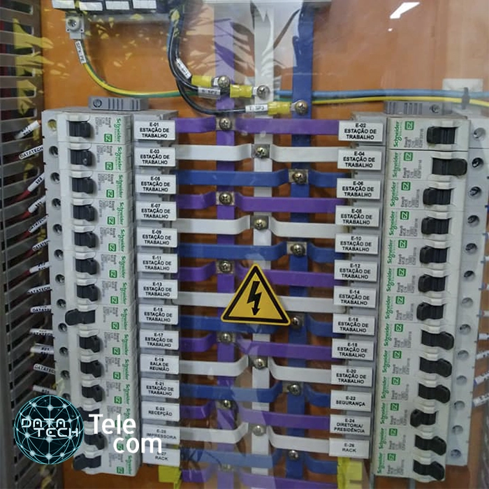 Serviços elétricos e telecomunicação