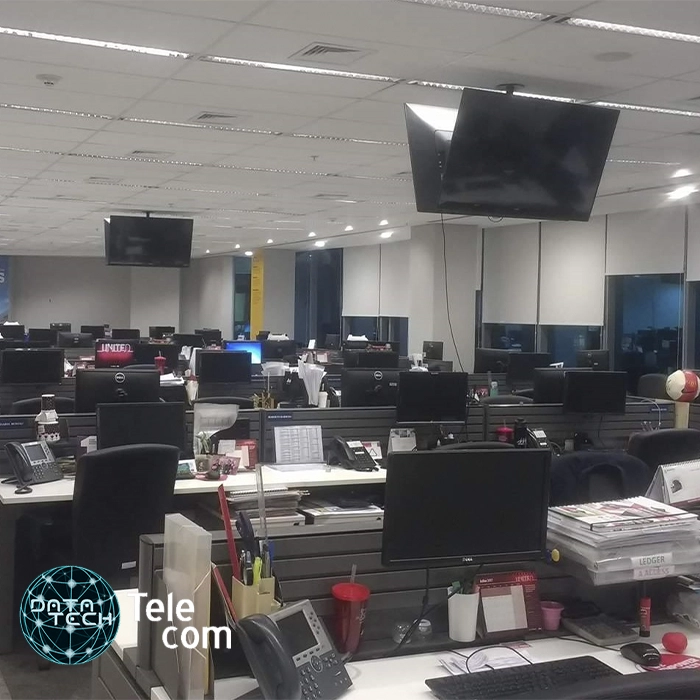 serviços profissionais de cabeamento de rede profissionais